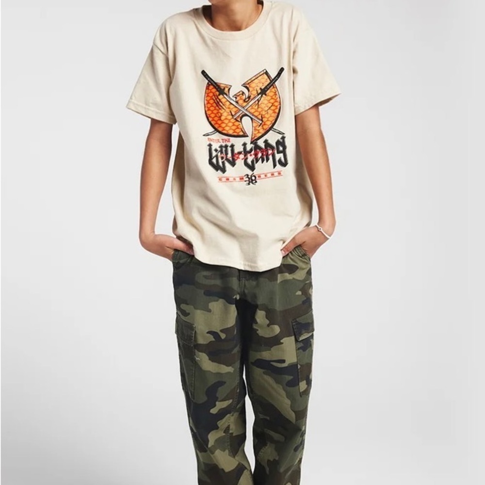 Enter the Wu-Tang clan graphic tee yxl youth kids euc 36 Chambers boys girls - Picture 2 of 8